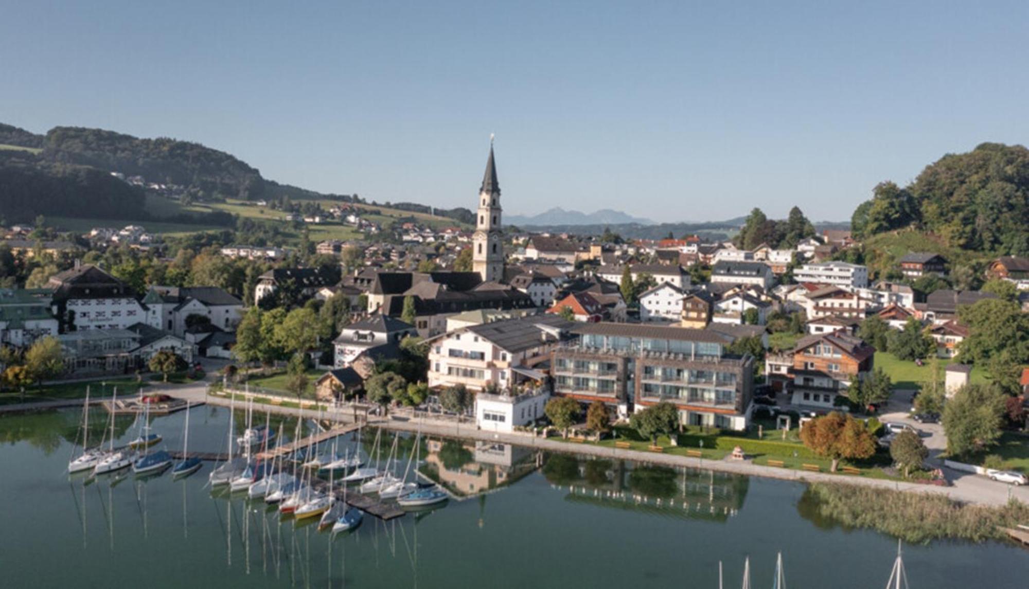 Moderne Ferienwohnung Urlaub Am See Mattsee Salzburg Salzburger Seenland Trumer Seenland Exterior photo